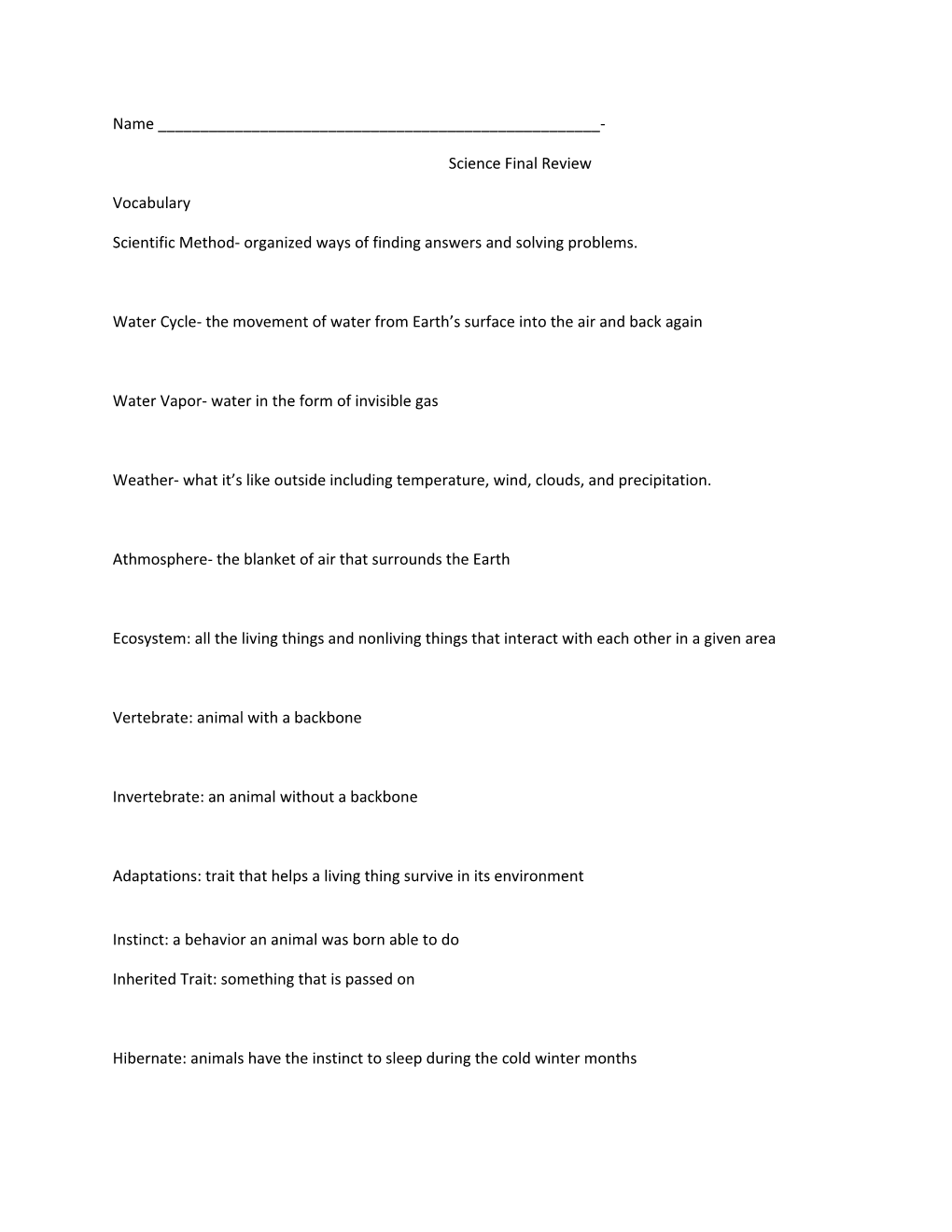 Scientific Method- Organized Ways of Finding Answers and Solving Problems