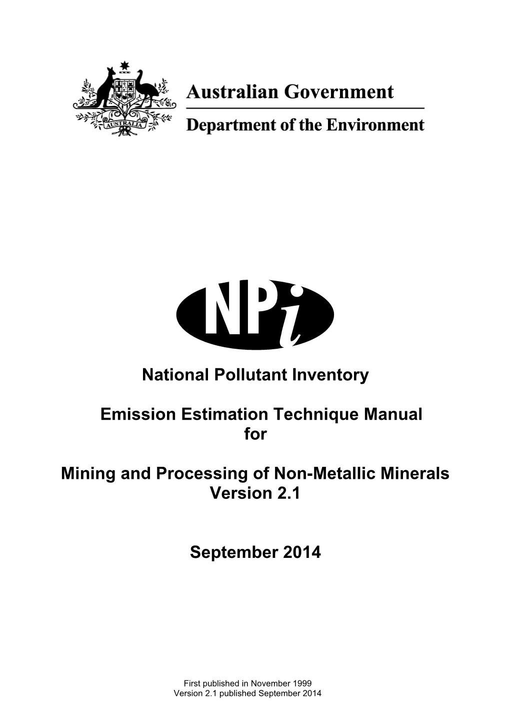 EET Manual Mining and Processing of Non-Metallic Minerals