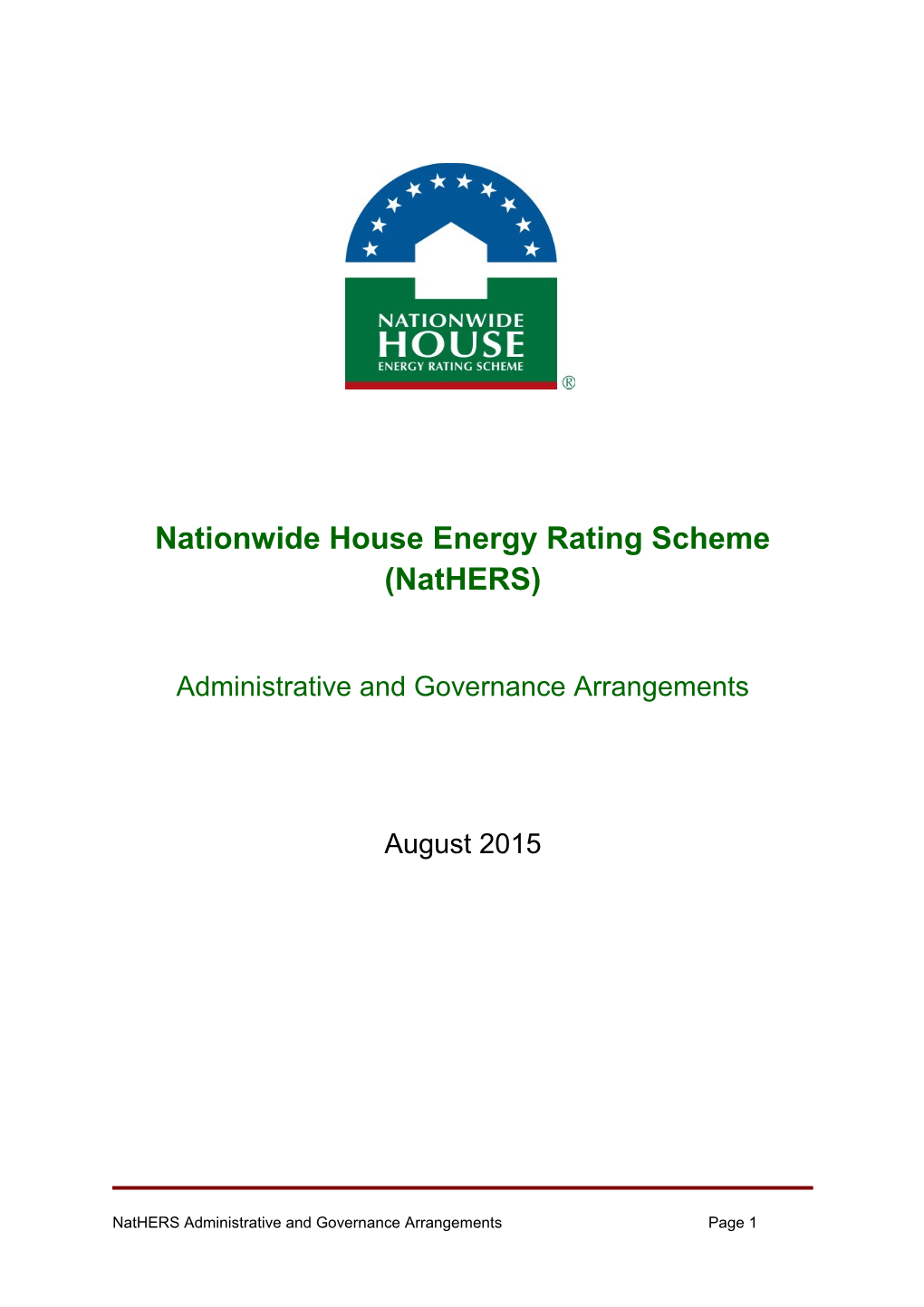 Nationwide House Energy Rating Scheme (Nathers)