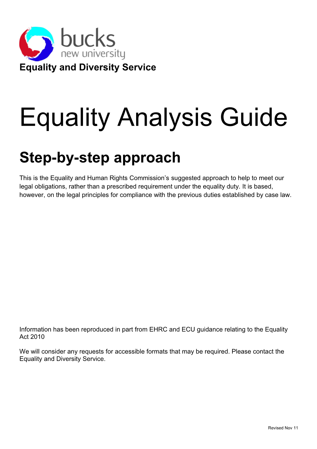 Equality and Diversity Service