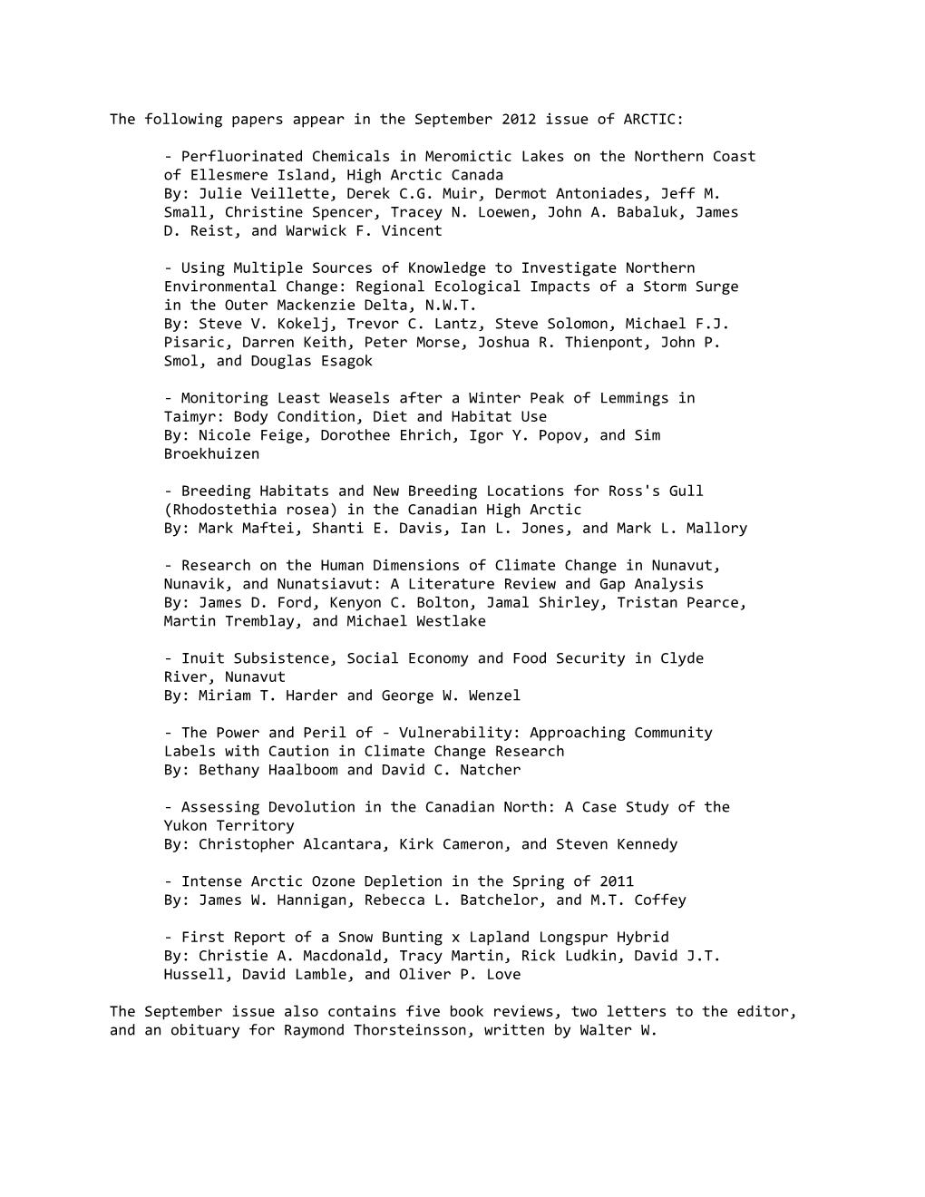 Perfluorinated Chemicals in Meromictic Lakes on the Northern Coast