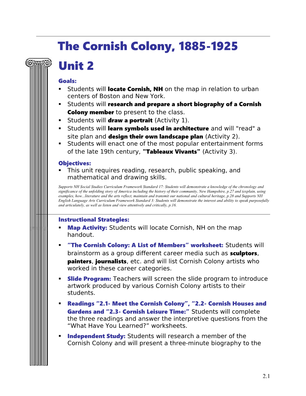 The Cornish Colony, 1885-1925