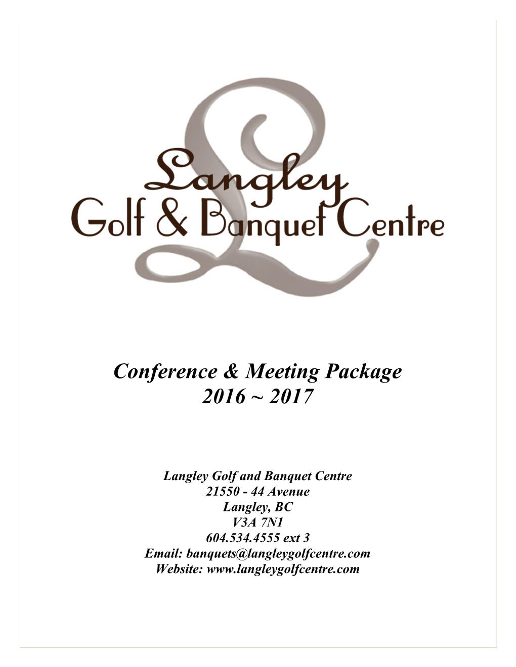 Langley Golf and Banquet Centre