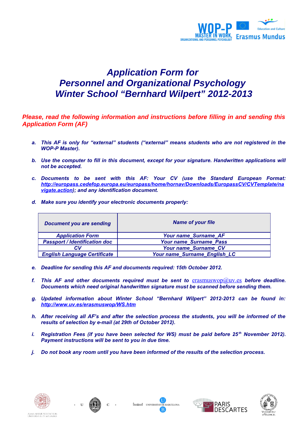 Personnel and Organizational Psychology