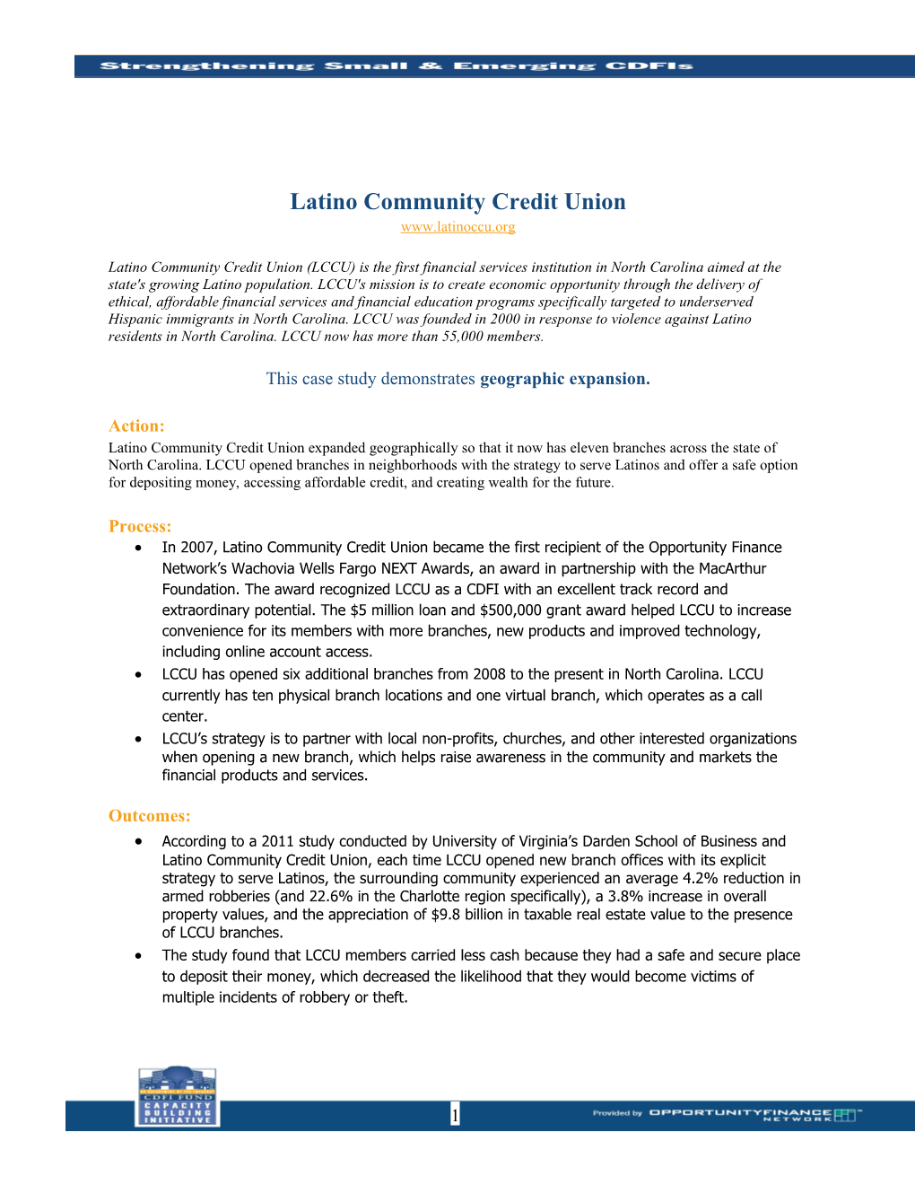 Latino Community Credit Union