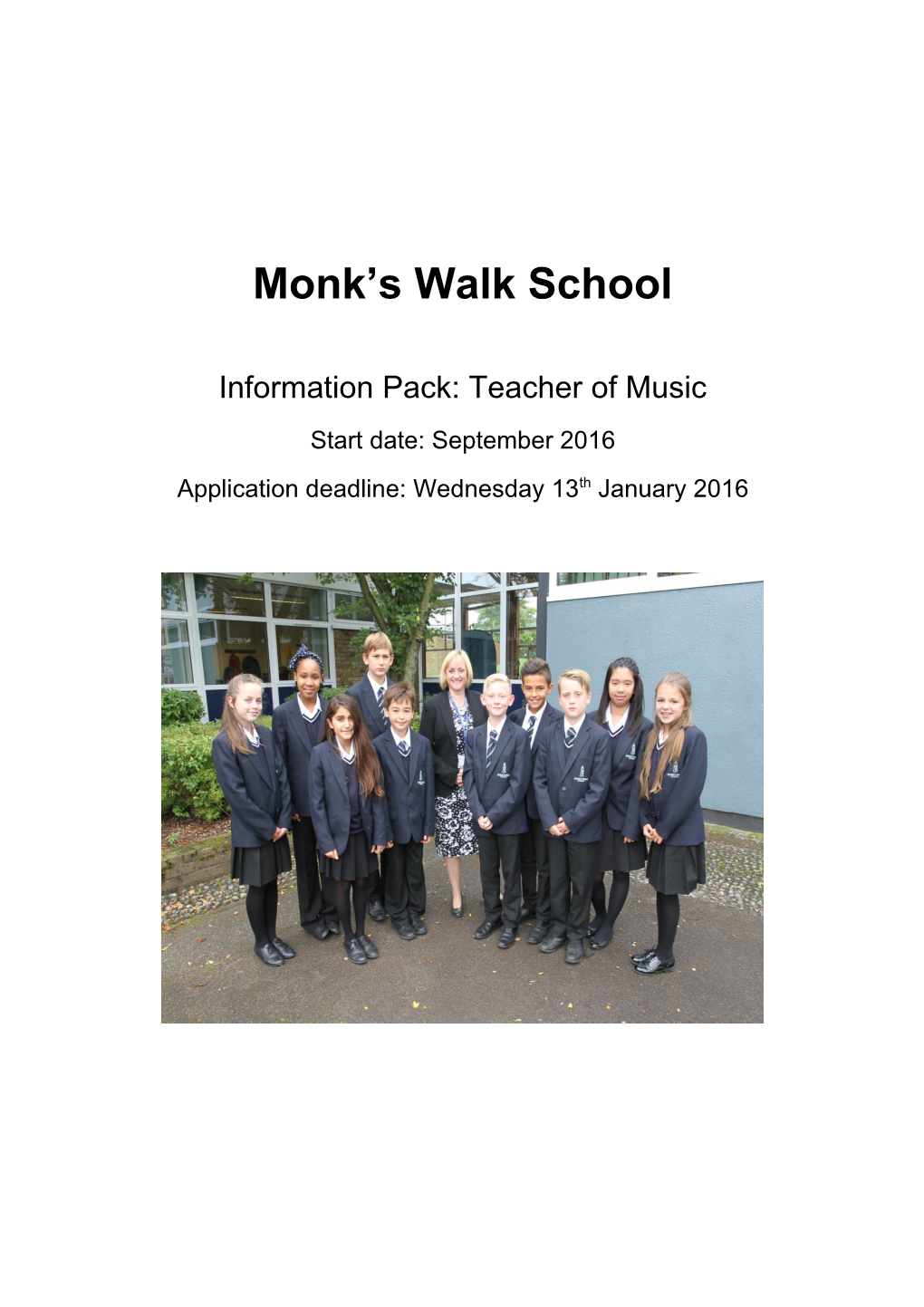 Monk S Walk School