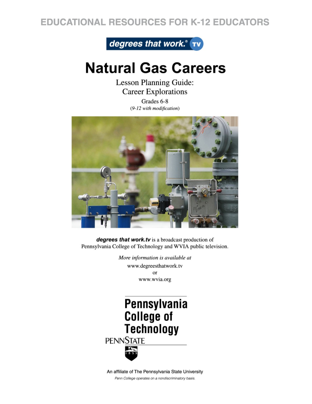 Unit:Natural Gas Industry Career Explorations