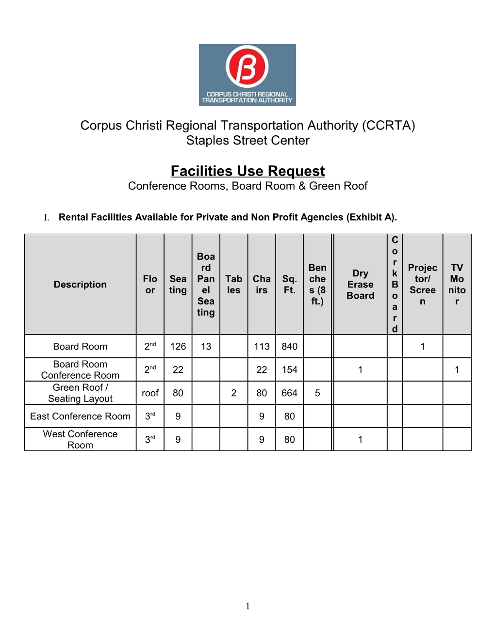 Corpus Christi Regional Transportation Authority (CCRTA)