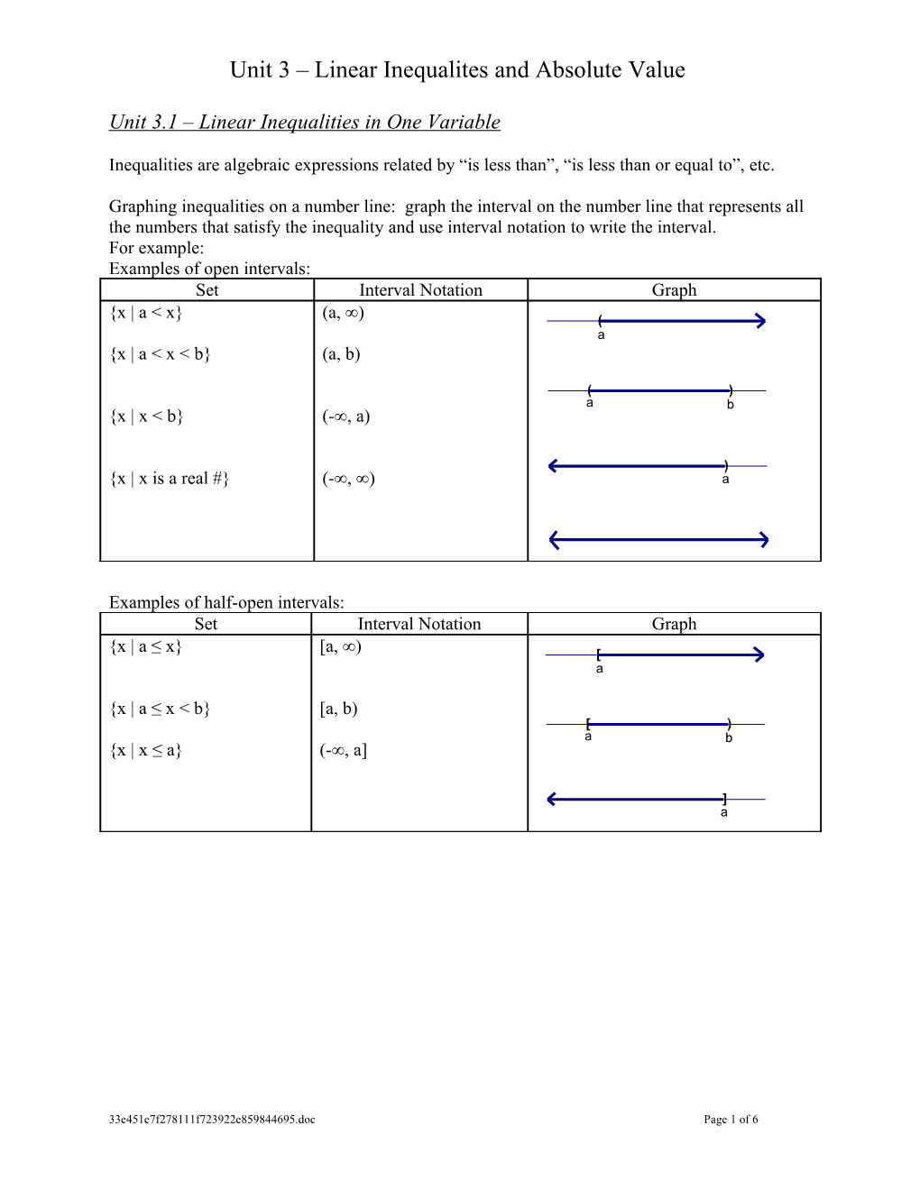 Inequalities Are Algebraic Expressions Related by Is Less Than , Is Less Than Or Equal to , Etc
