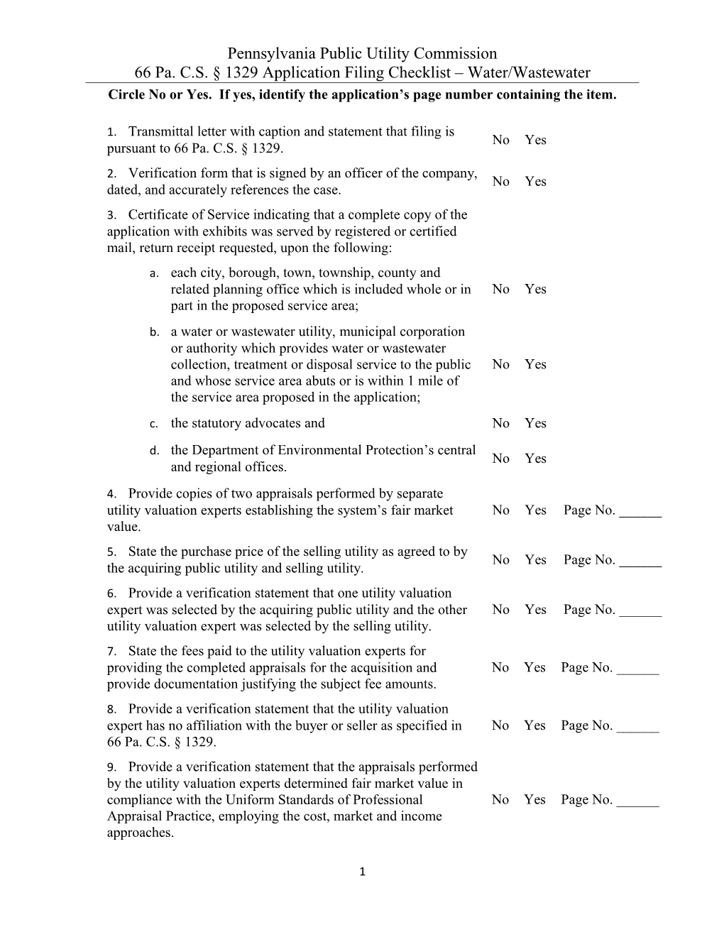 Circle No Or Yes. If Yes, Identify the Application S Page Number Containing the Item