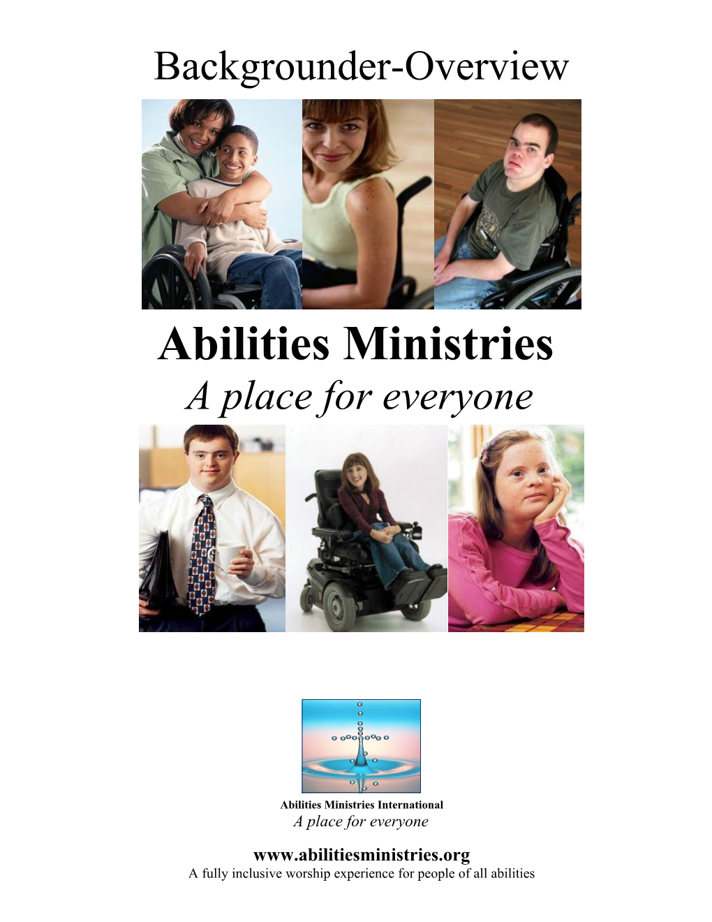 Abilities Church Ministry
