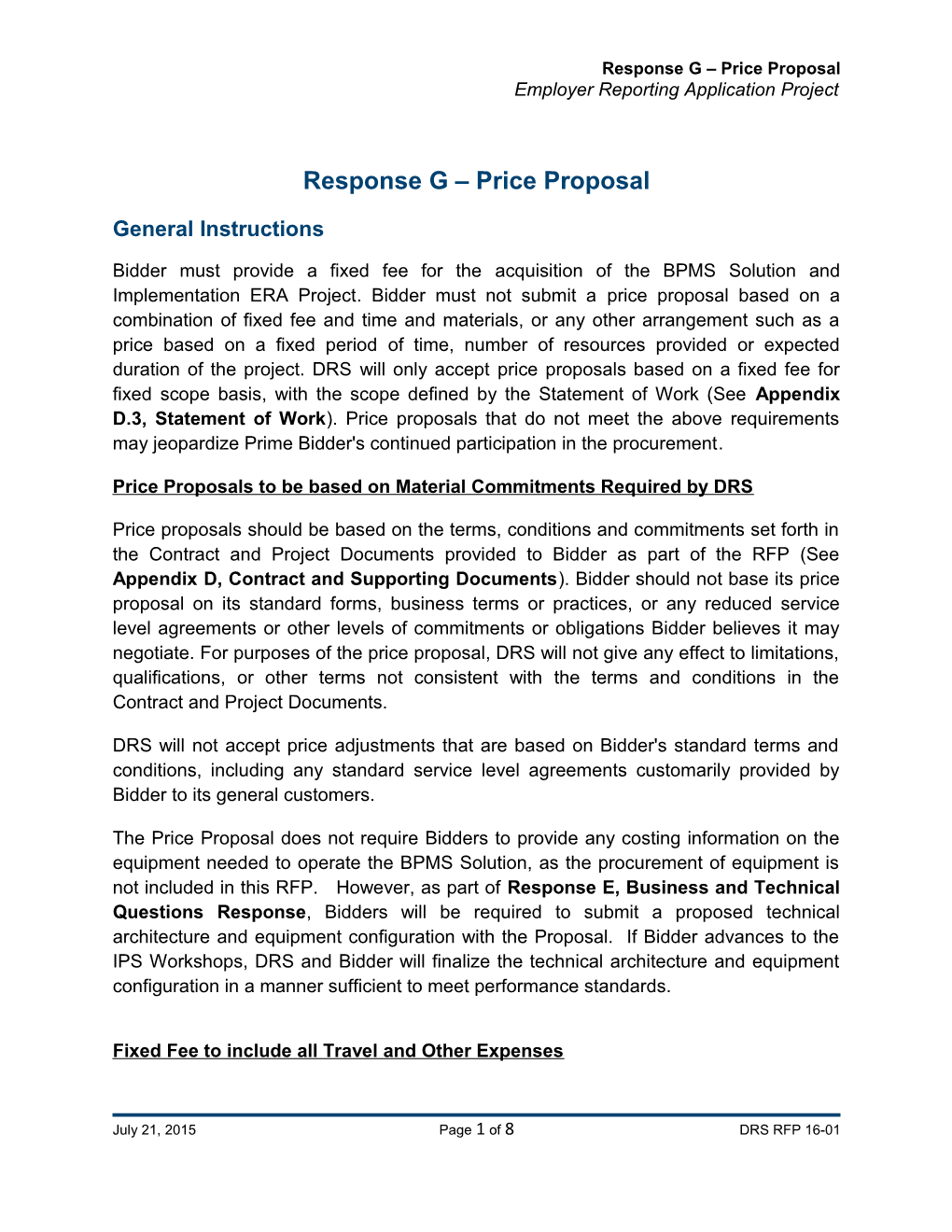 ERARFP Resp G Price Proposal Instr(Word)
