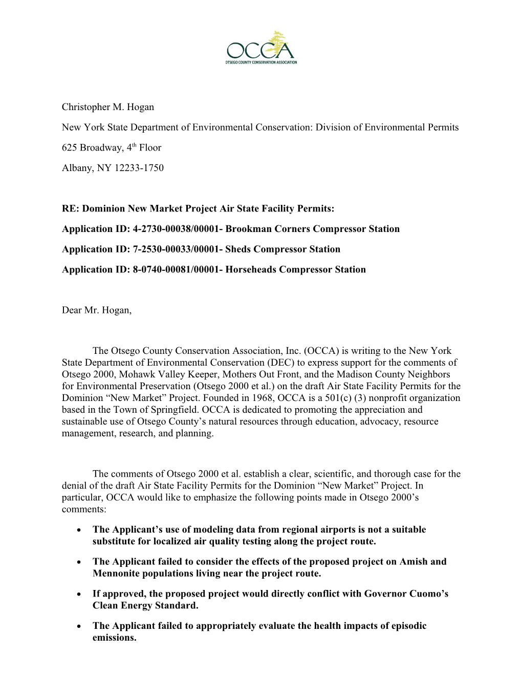 New York State Department of Environmental Conservation: Division of Environmental Permits