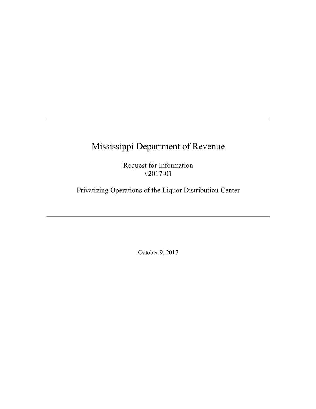 Mississippi State Tax Commission