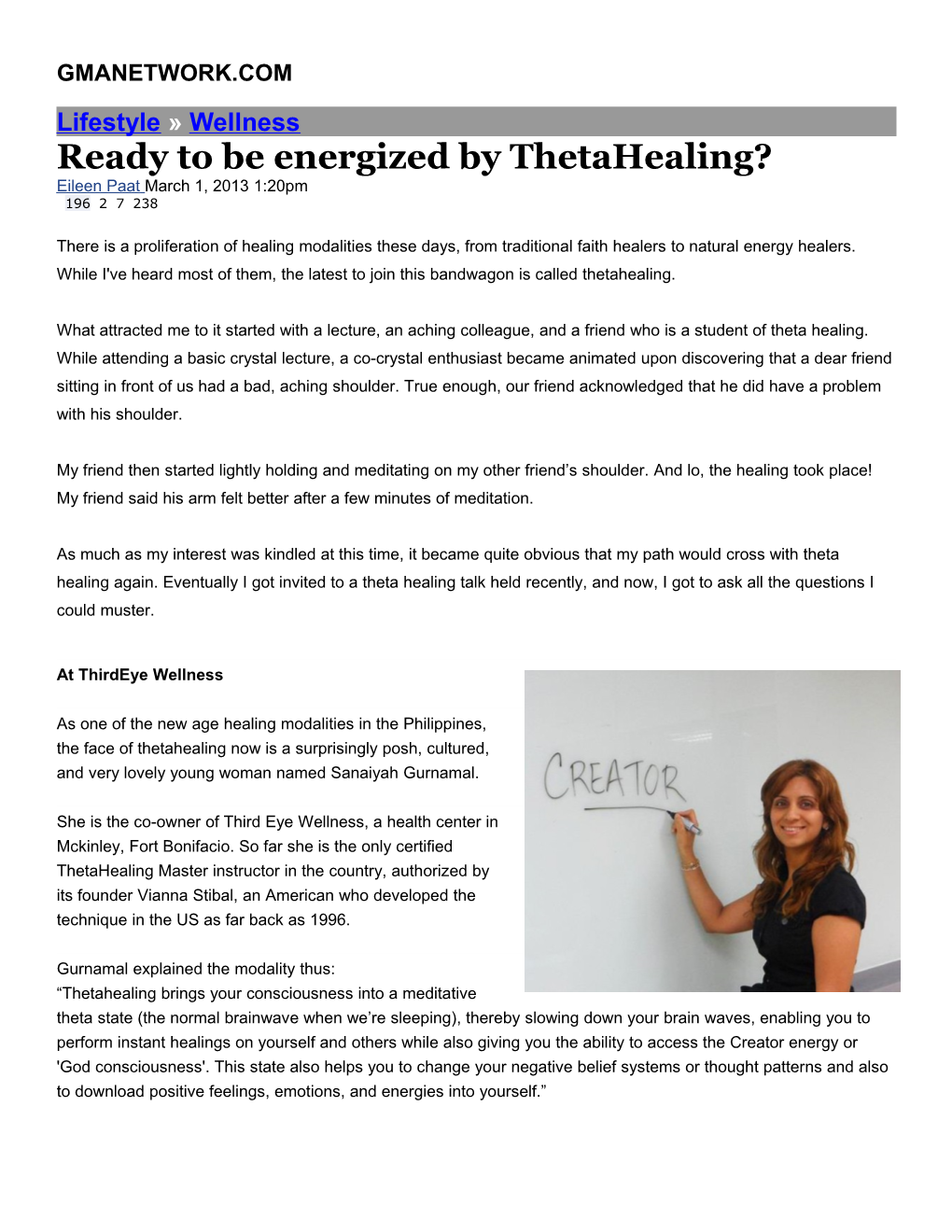 Ready to Be Energized by Thetahealing?