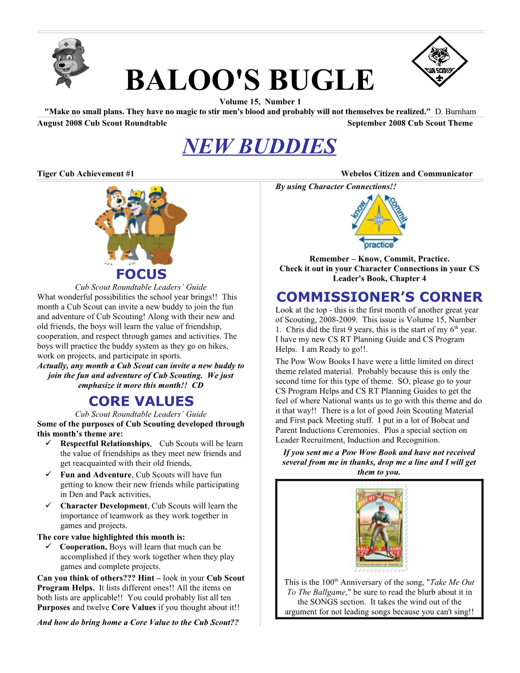 BALOO's Buglepage 1