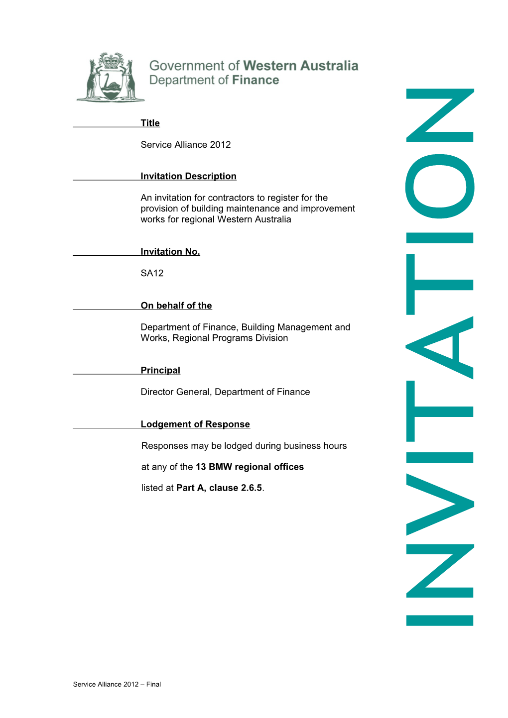 Application for Contractor Registration