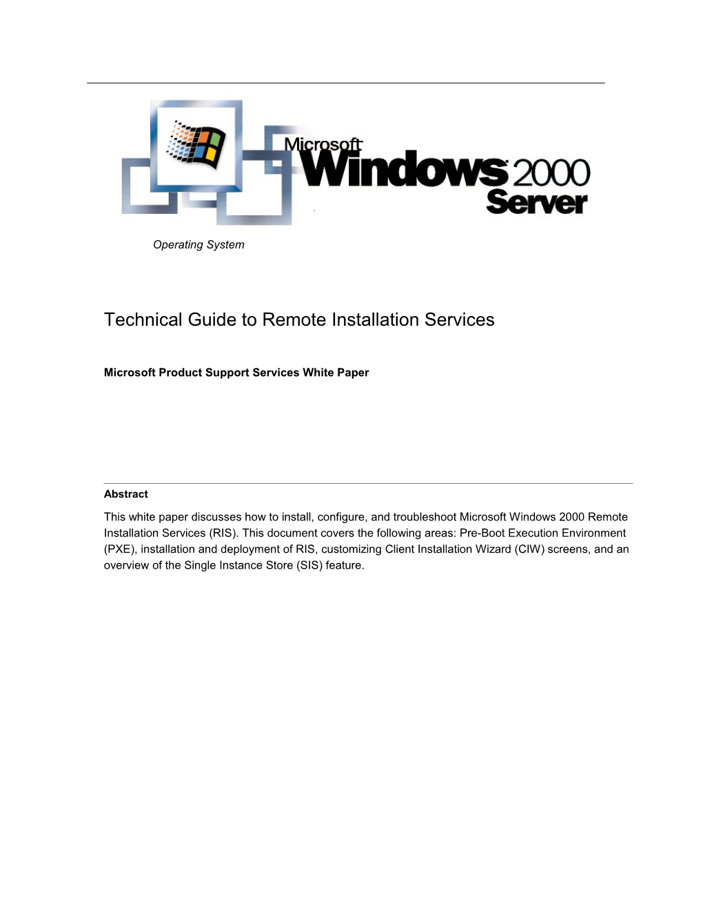 Technical Guide to Remote Installation Services