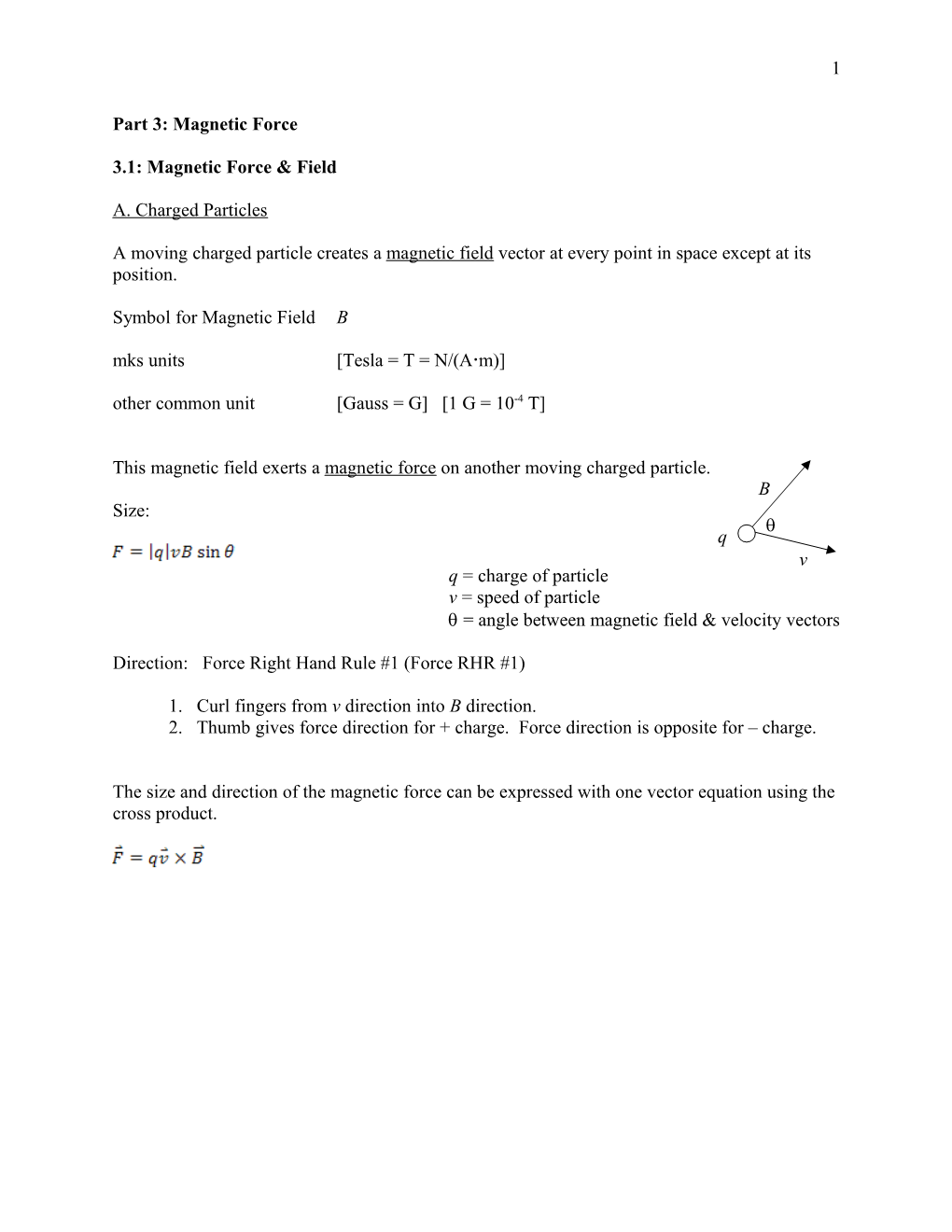 Part 1: Introduction & 1-D Kinematics