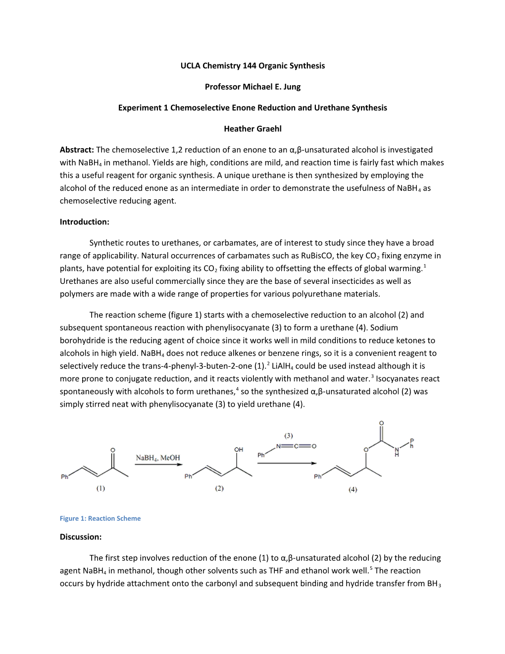 UCLA Chemistry 144 Organic Synthesis