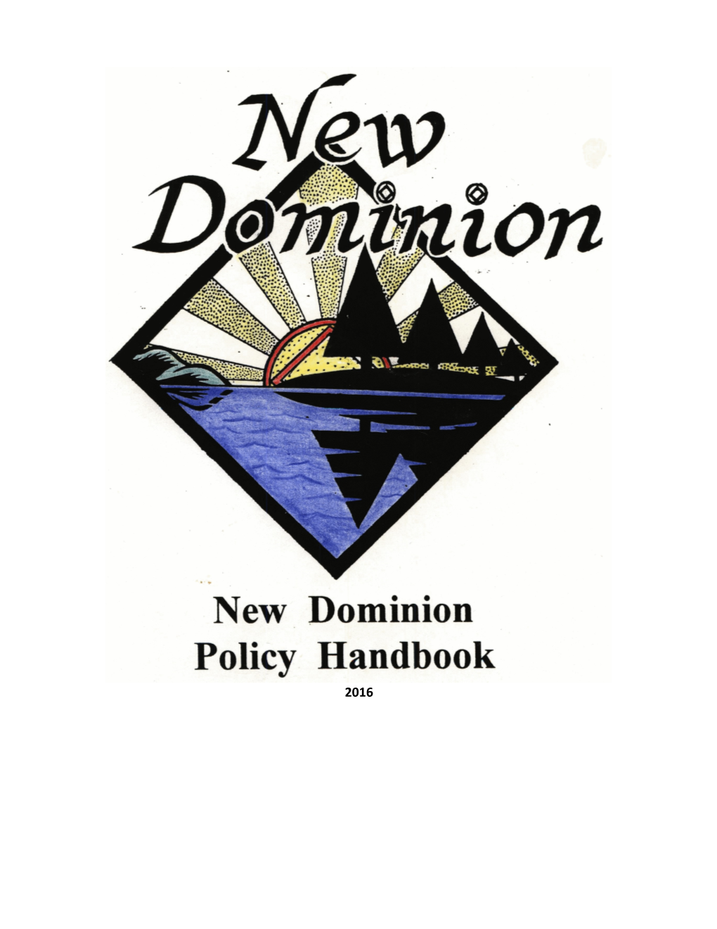 2008 NDANA Policy Handbook / Table of Contents