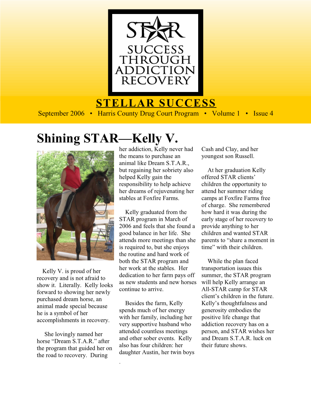 Shining STAR Kelly V