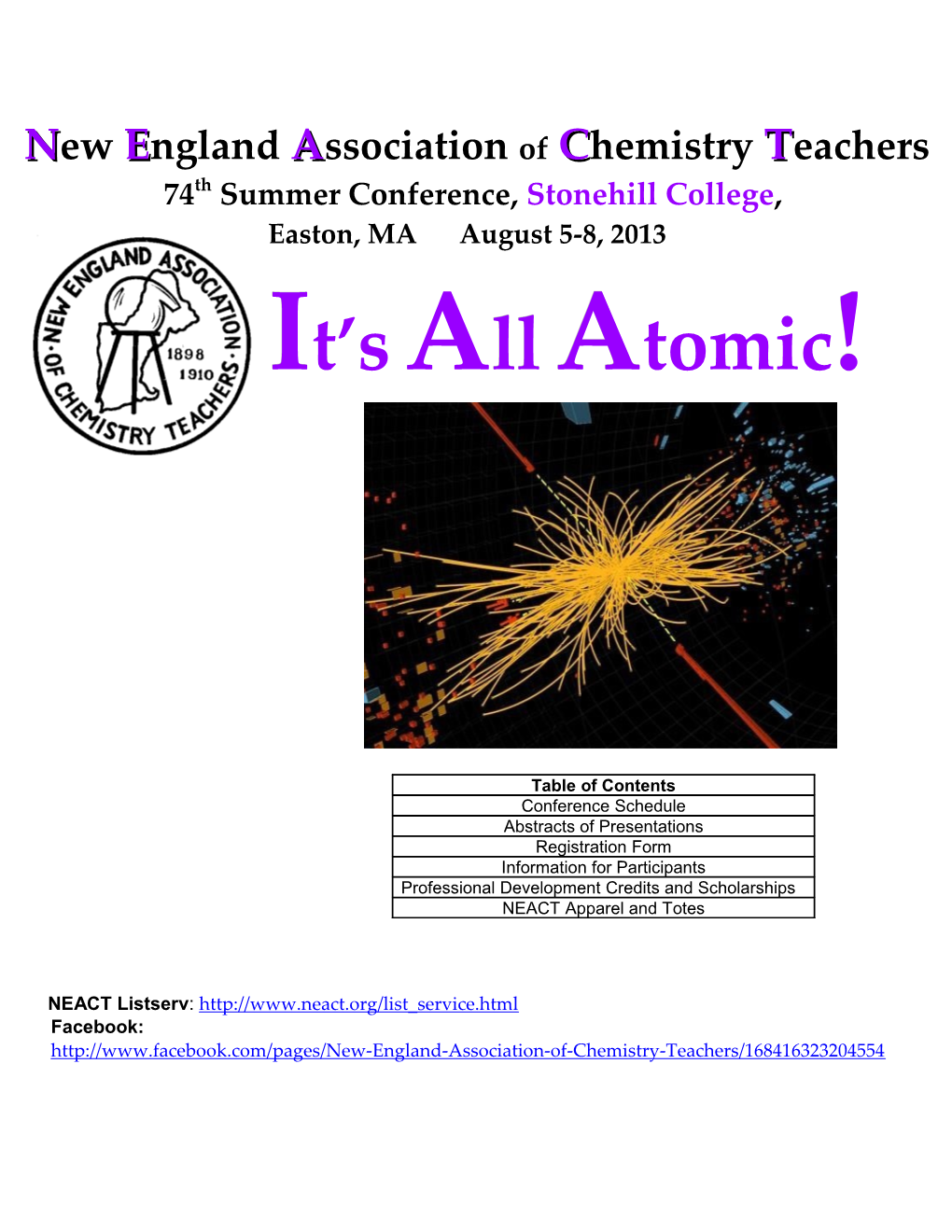 New England Association of Chemistry Teachers