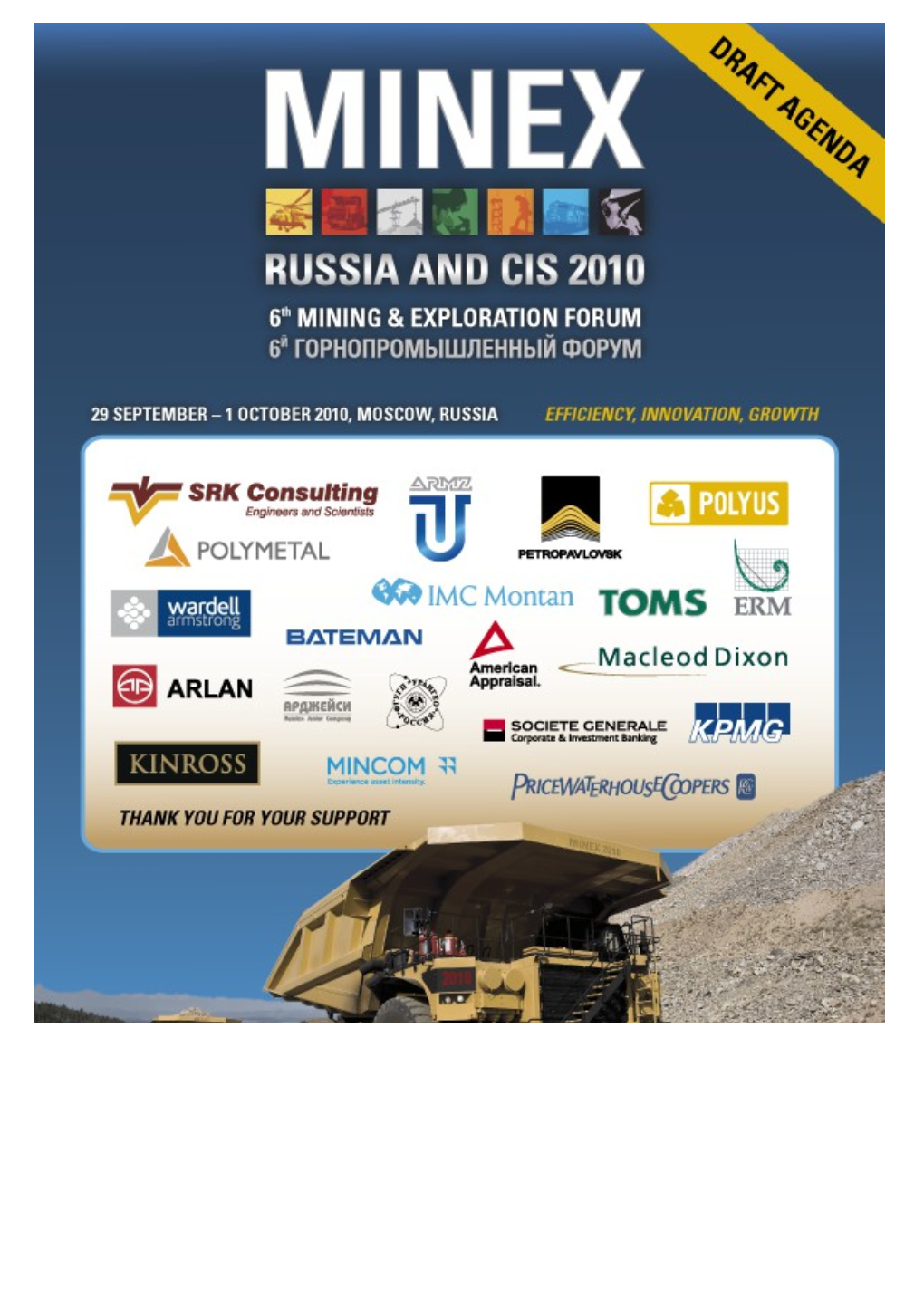 Master Classes for Mining Professionals