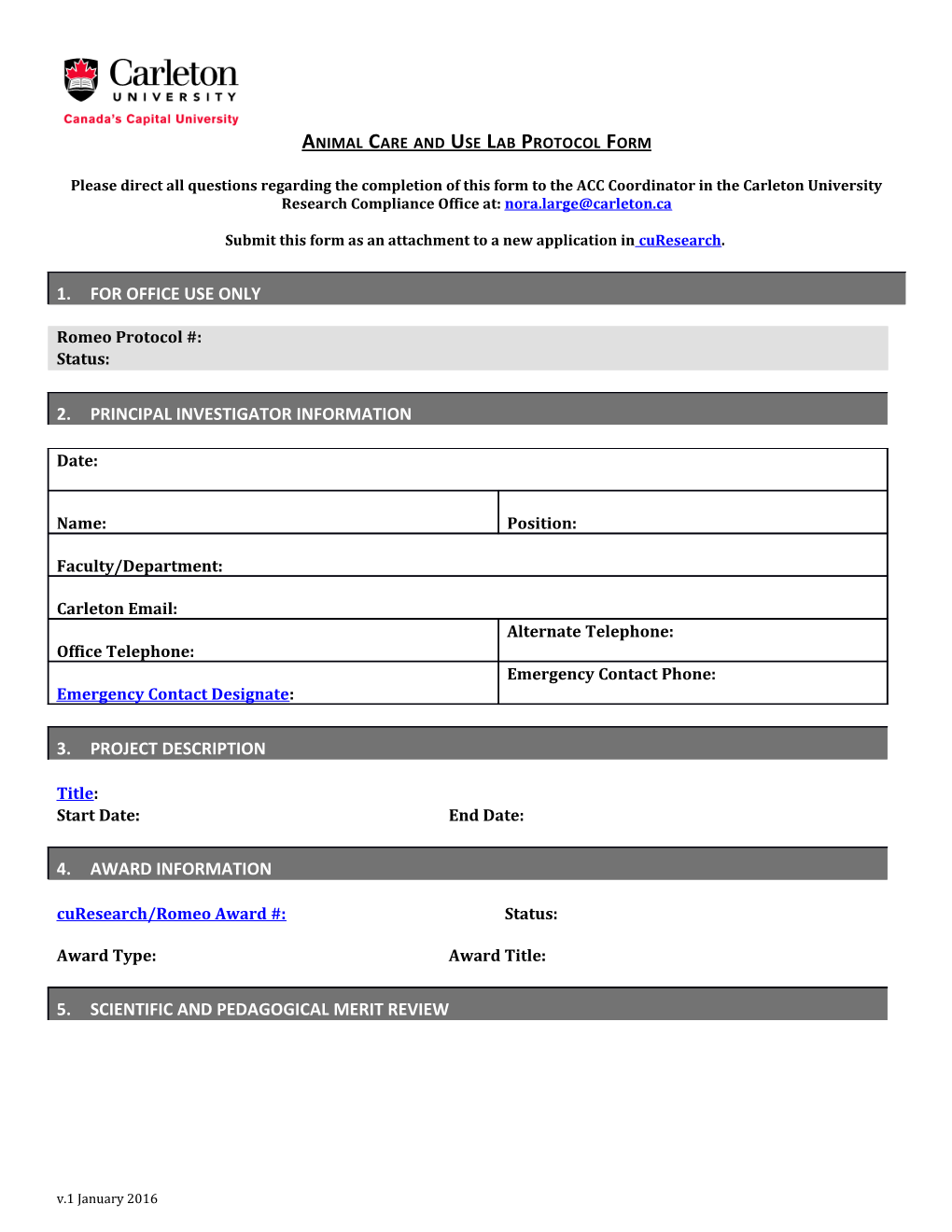 Submit This Form As an Attachment to a New Application in Curesearch