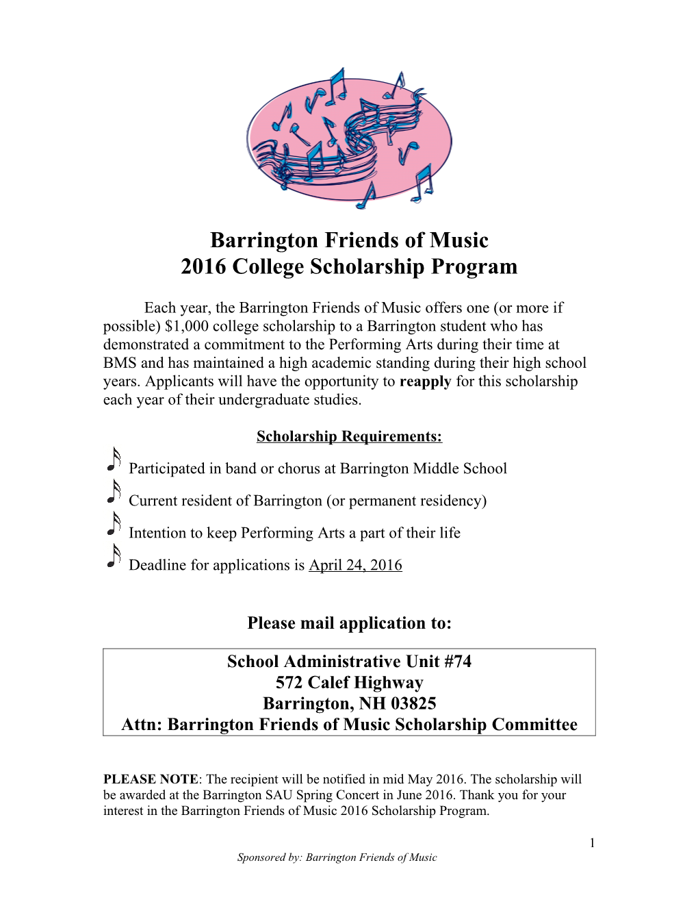 Barrington Friends of Music