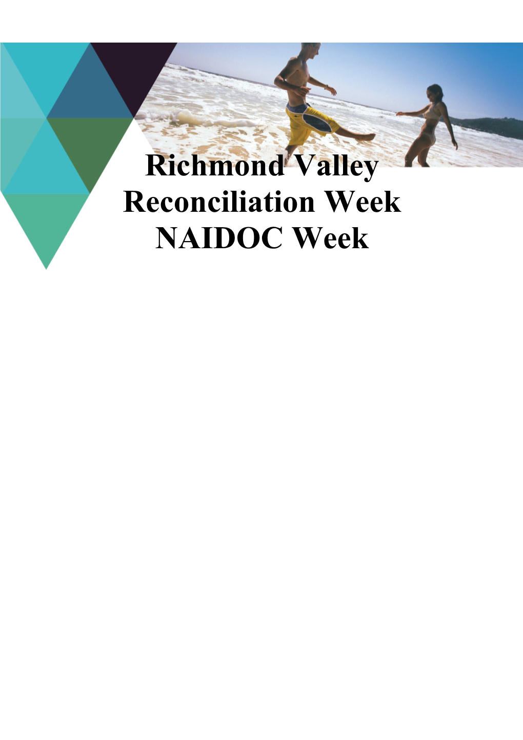 Richmond Valley Reconciliation Week