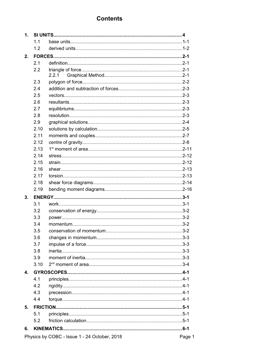 2.4Addition and Subtraction of Forces