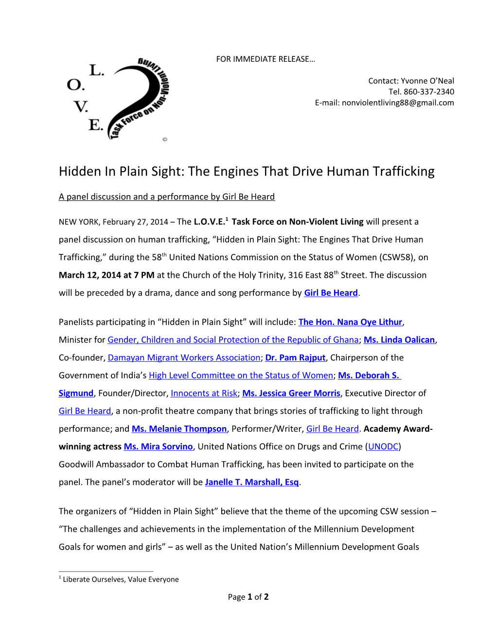 Hidden in Plain Sight: the Engines That Drive Human Trafficking