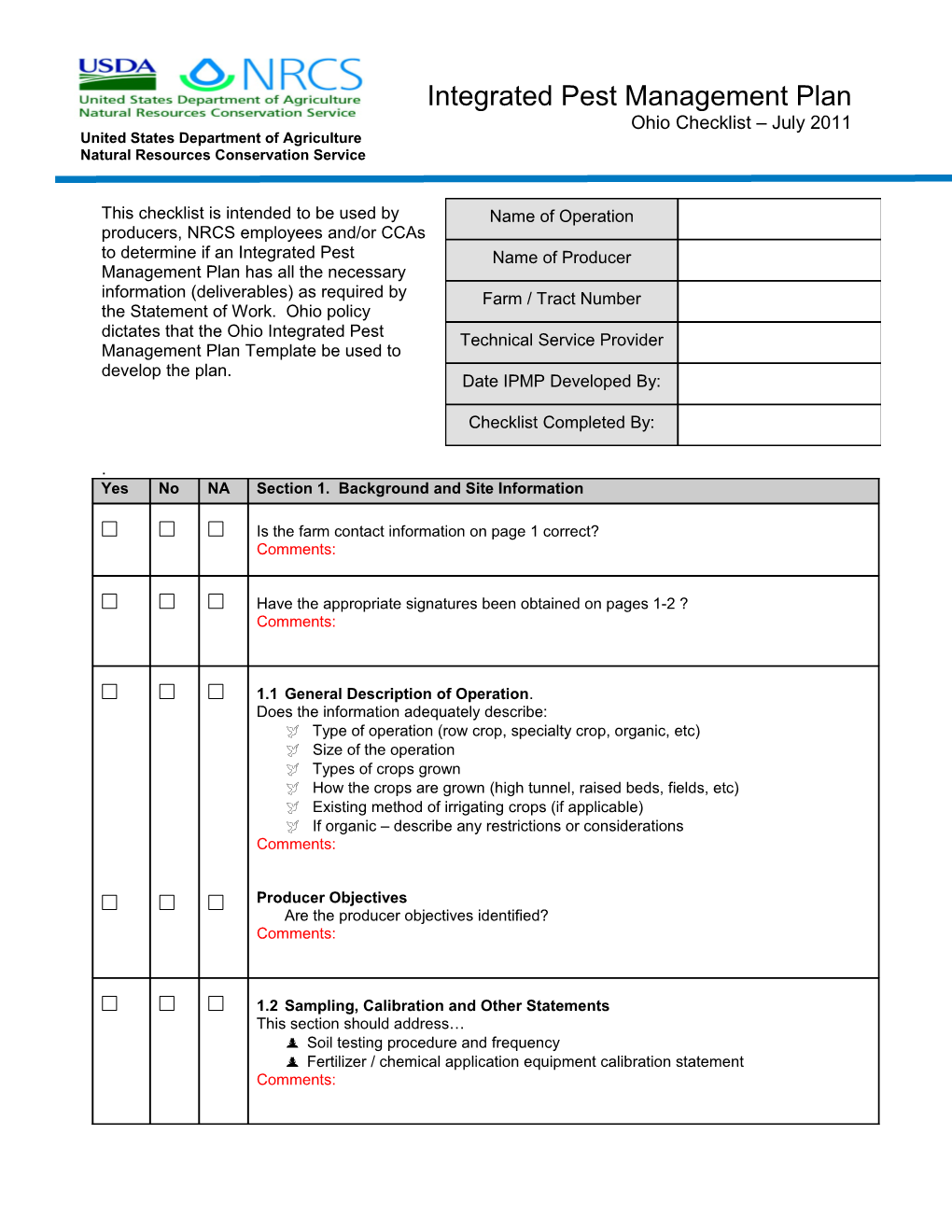 CNMP Land Treatment / Nutrient Management