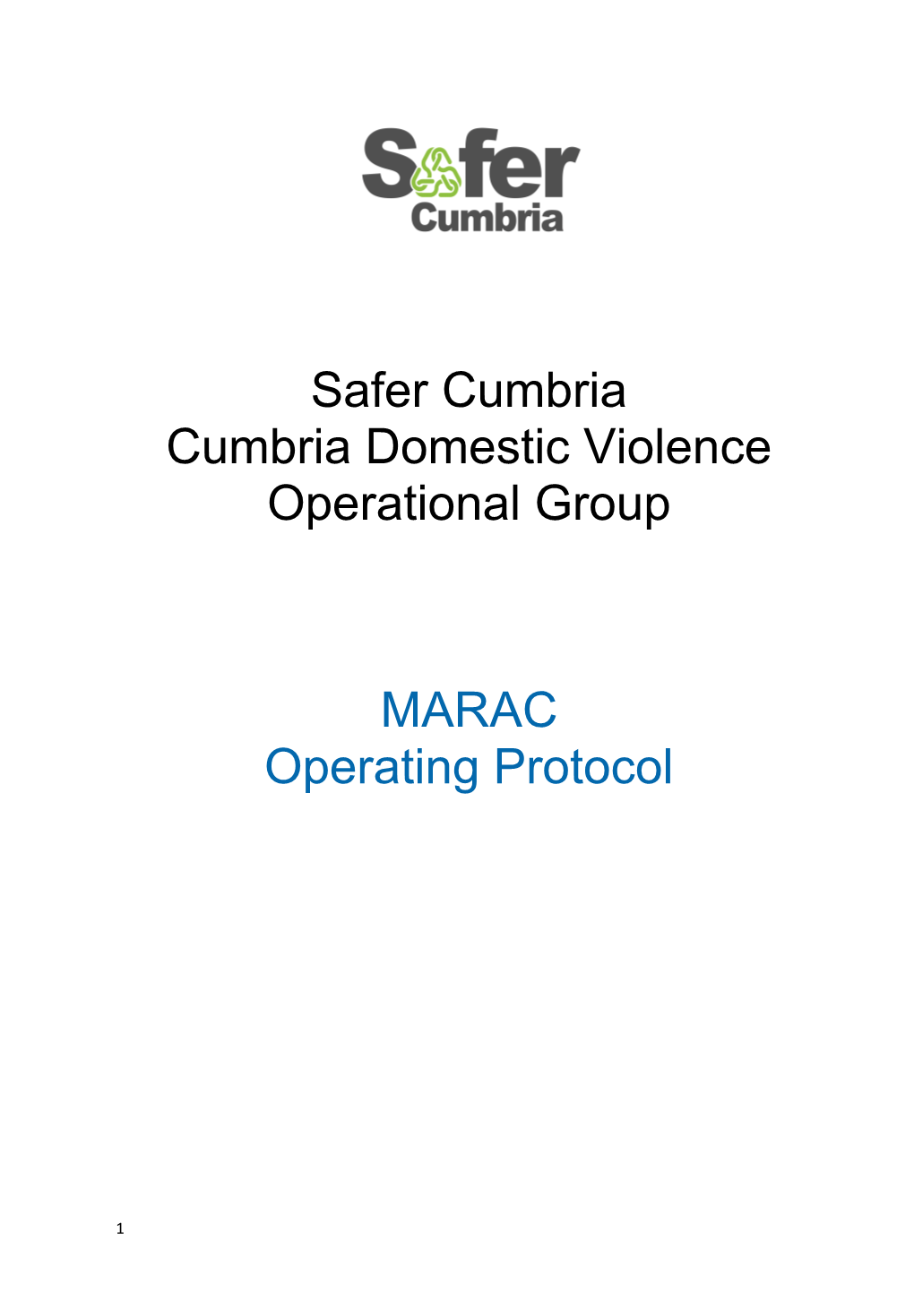 Cumbria Domestic Violence Operational Group