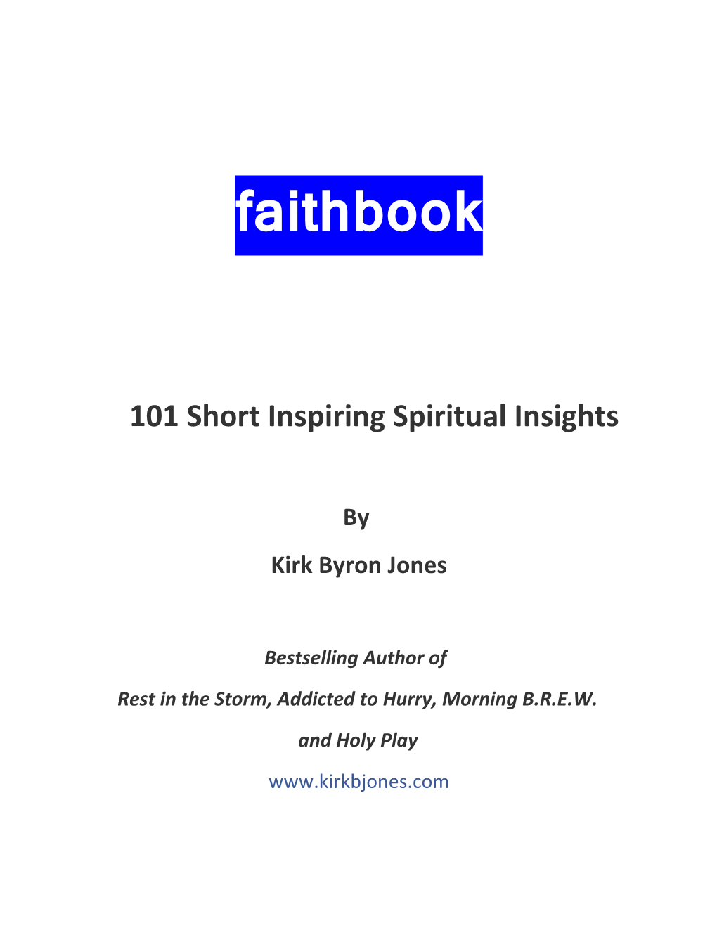 101 Short Inspiring Spiritual Insights