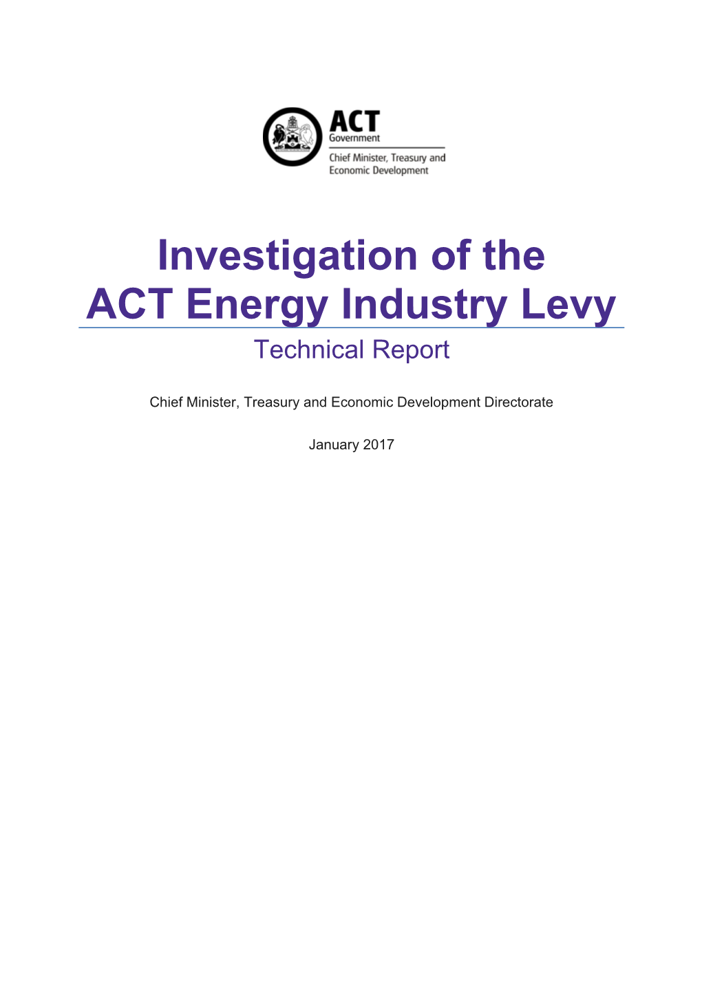 EIL Investigation Technical Report