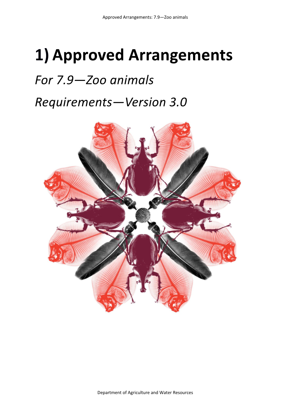 Approved Arrangements for 7.9: Zoo Animals - Requirements