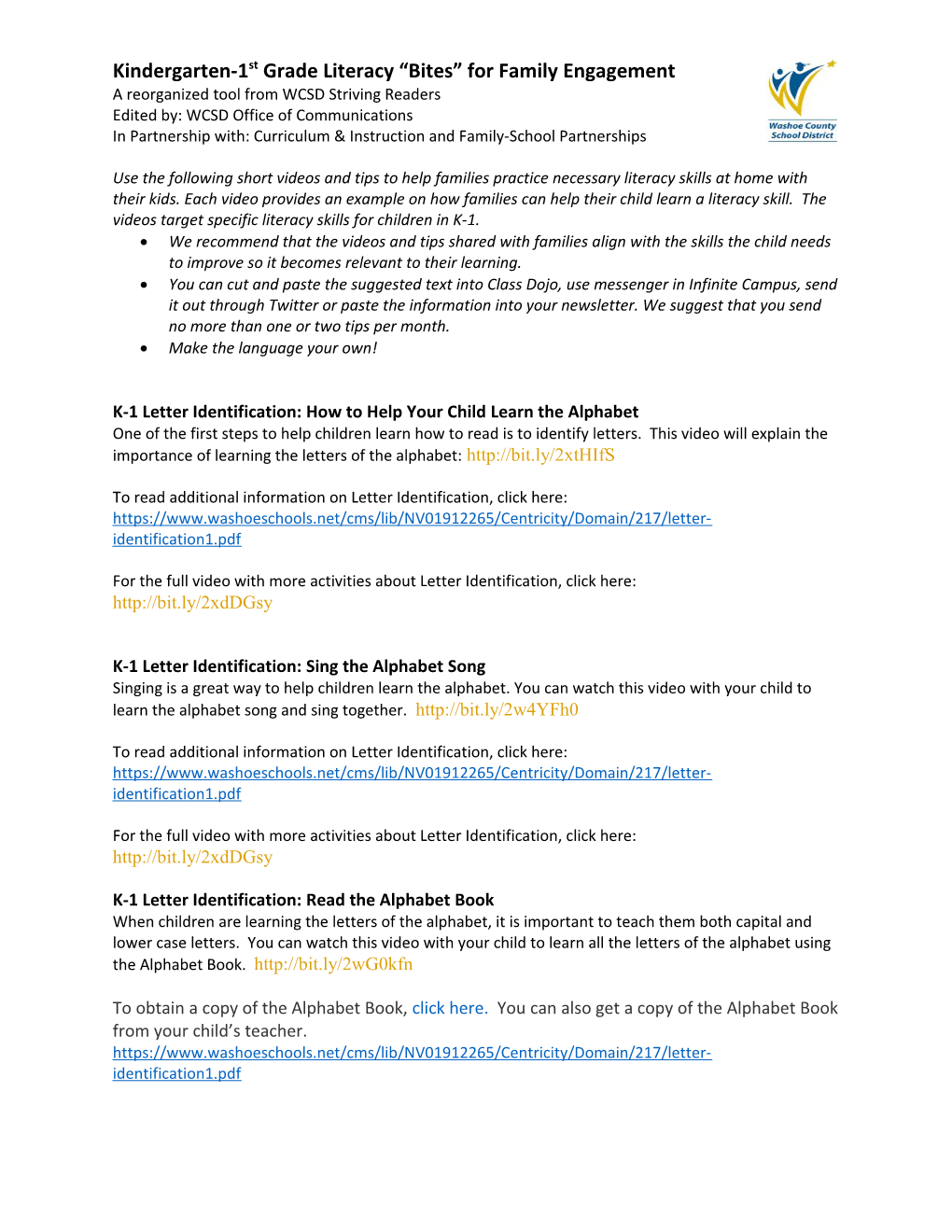 A Reorganized Tool from WCSD Striving Readers