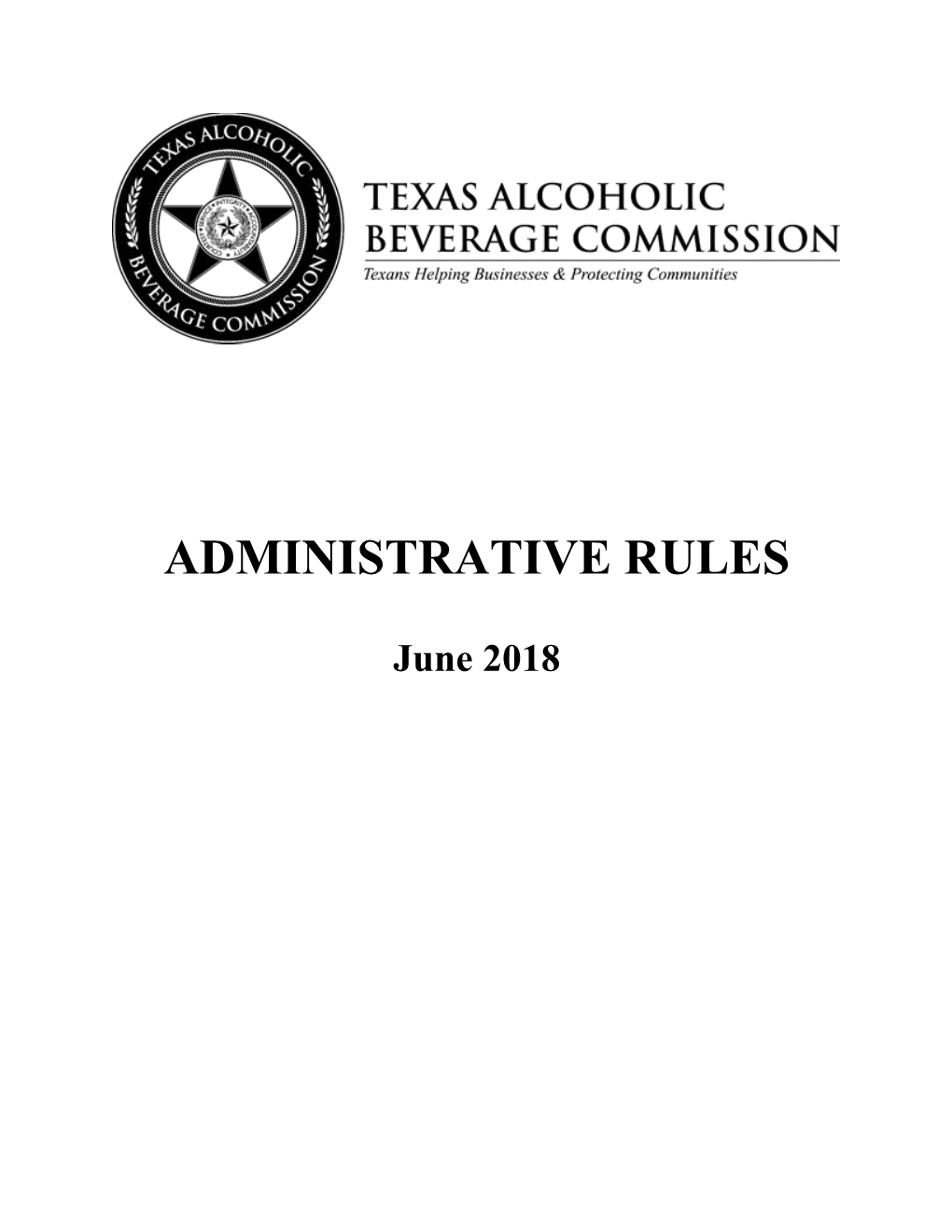 Administrative Rules
