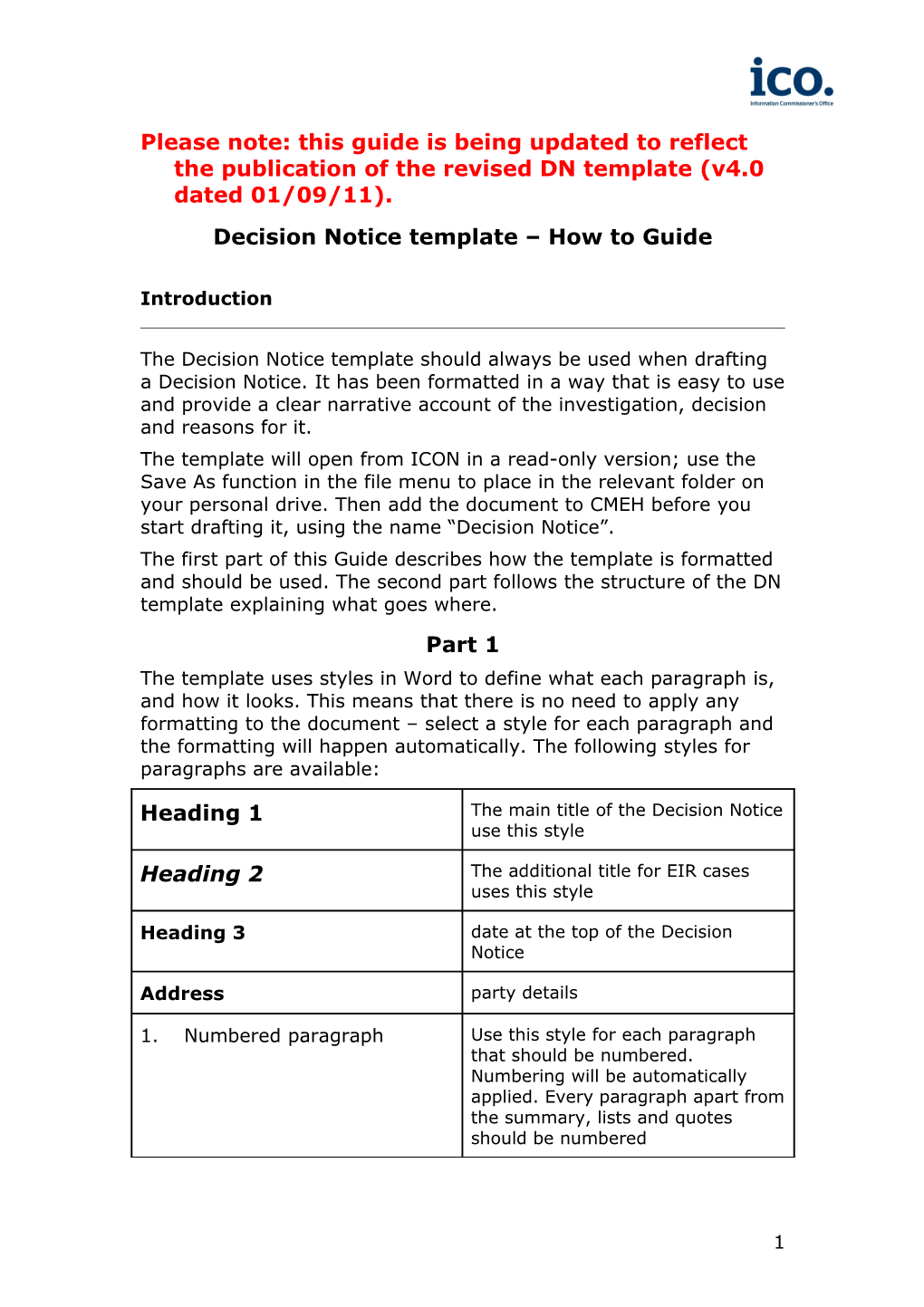 Decision Notice How to Guide