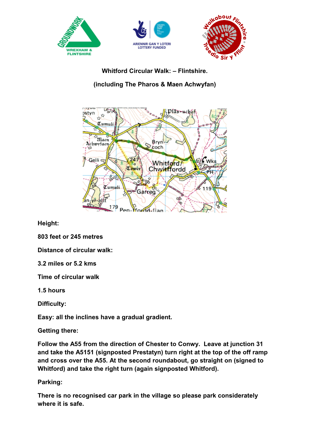 Whitford Circular Walk: Flintshire