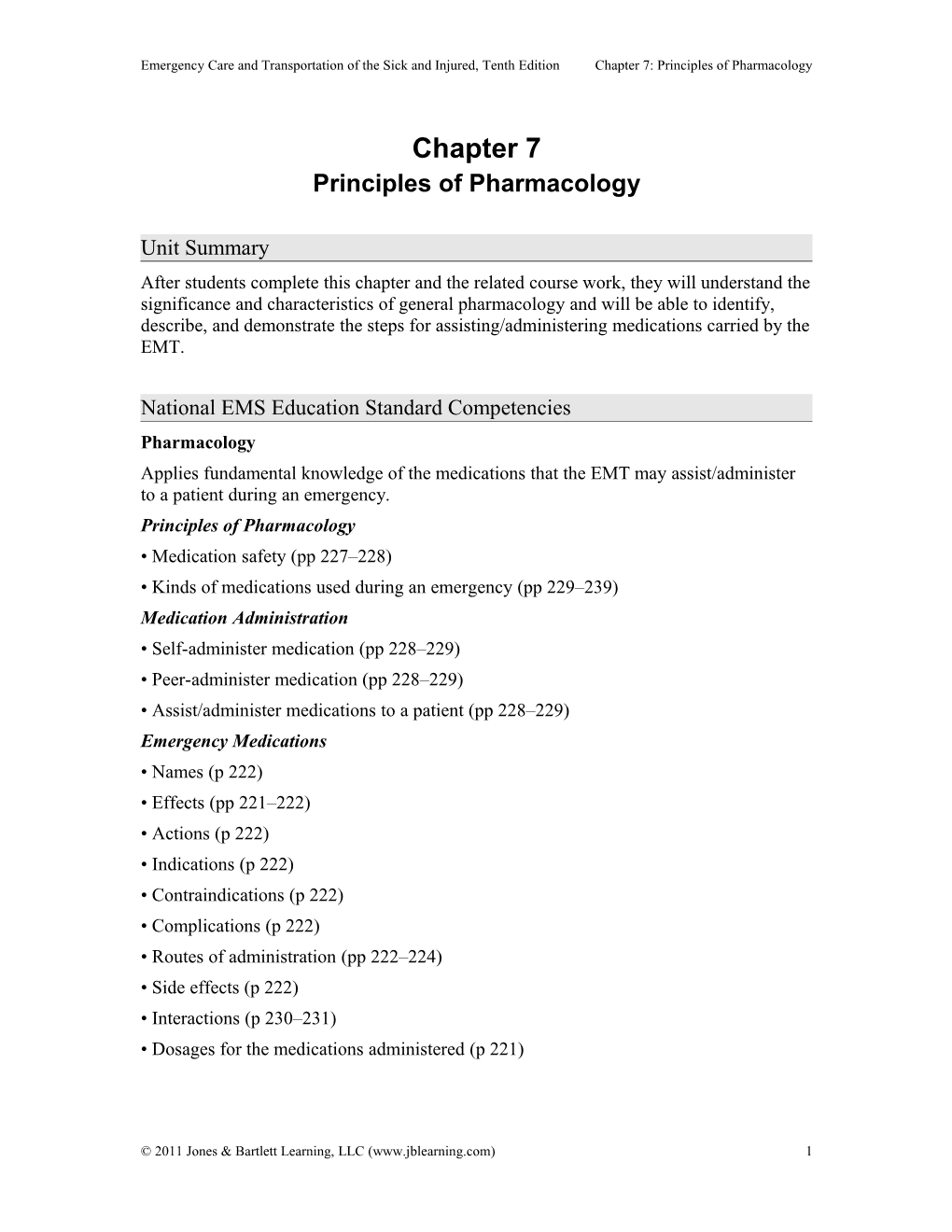 Principles of Pharmacology