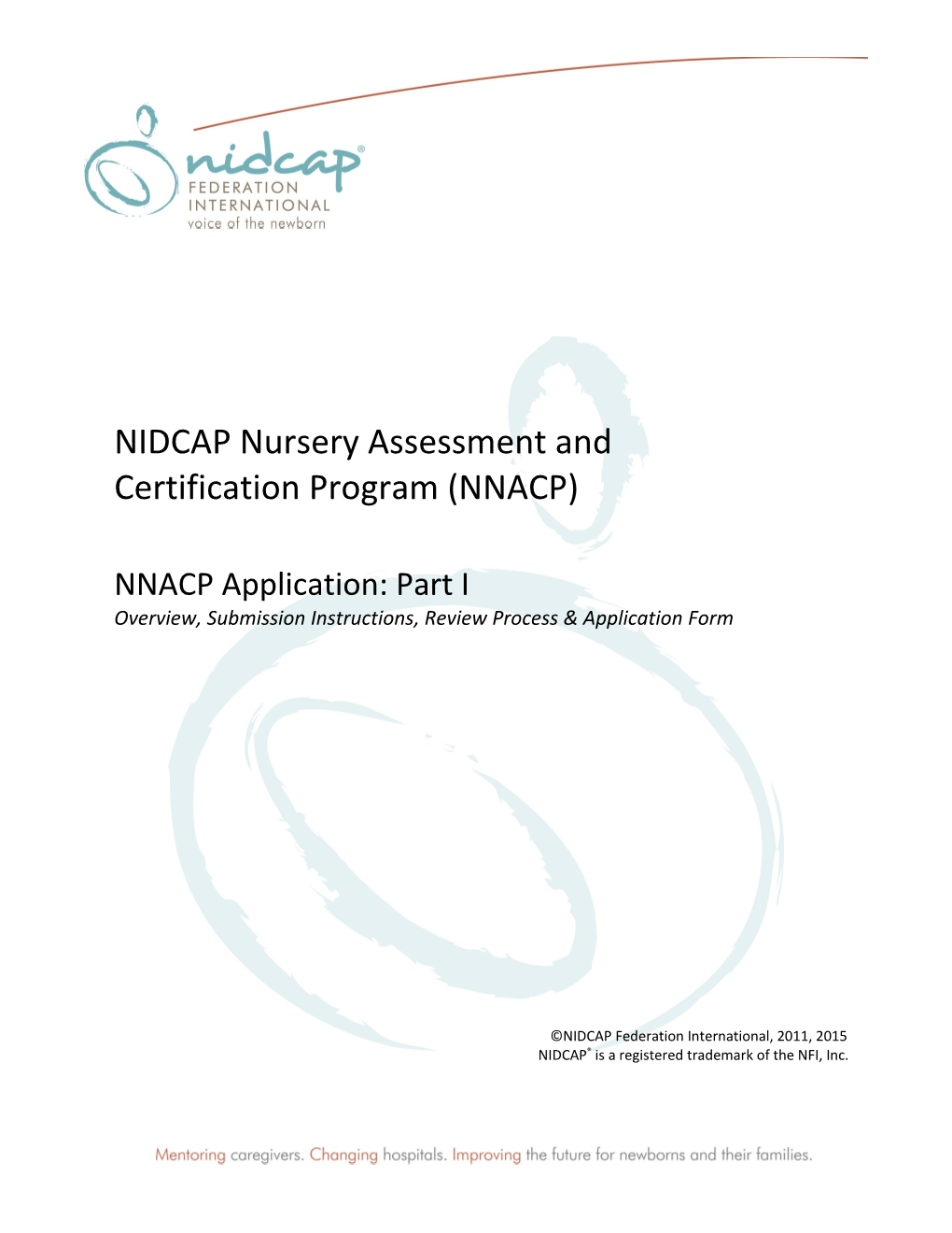 NNACP Application: Part I1