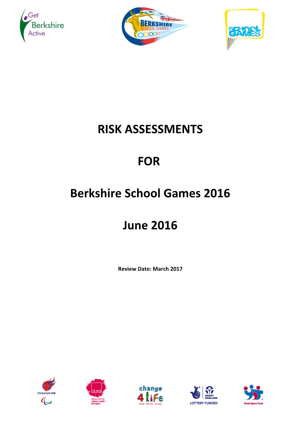 Risk Assessments