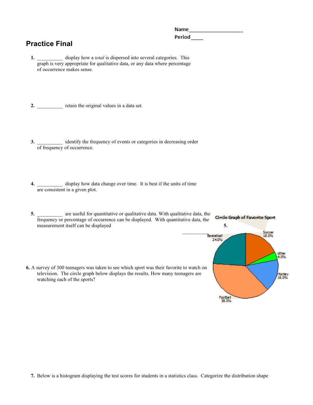 Practice Final