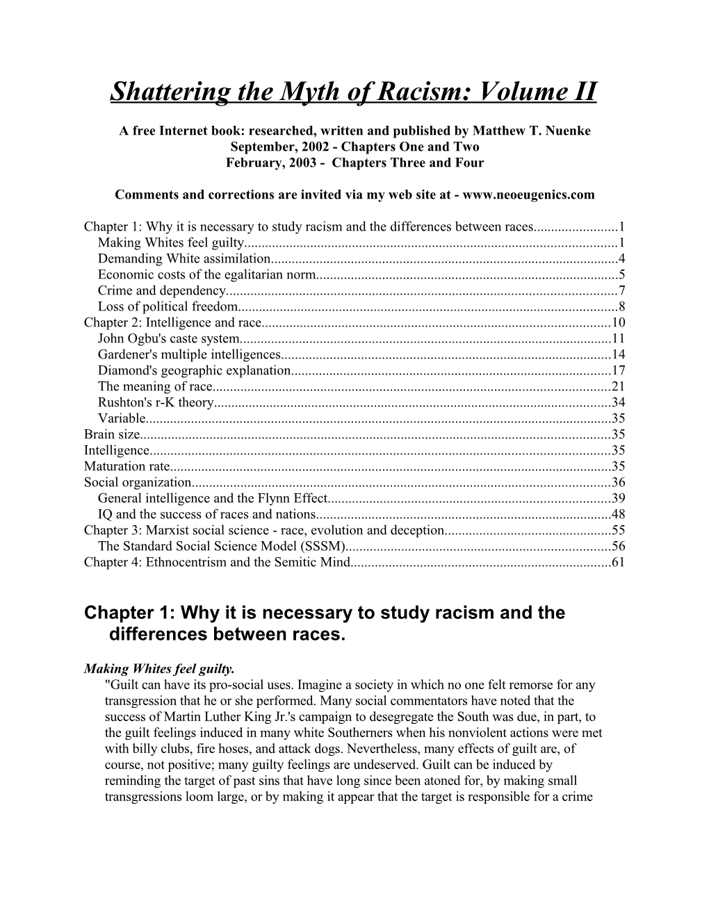 Racism Versus Ethnocentrism: a Social Construct Versus an Evolutionary Mechanism