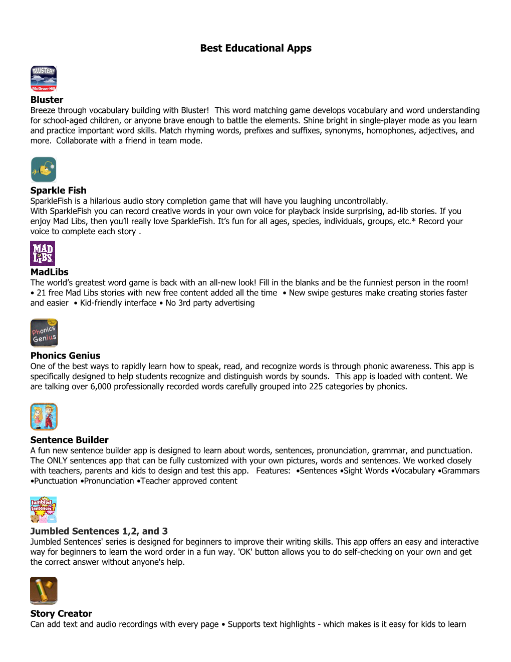 Best Educational Apps