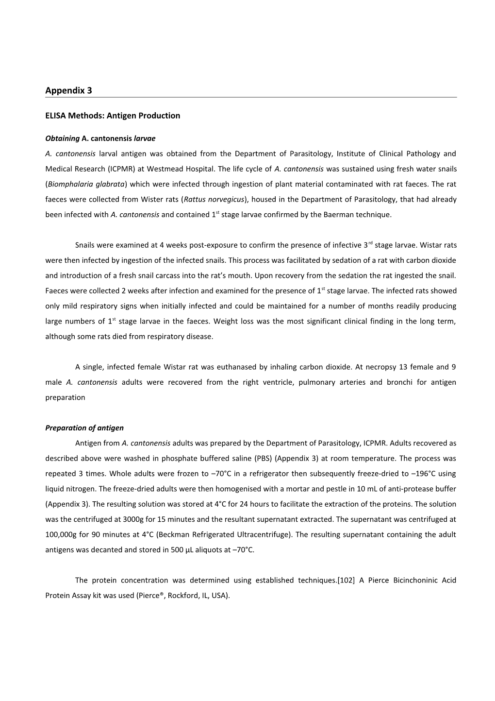 ELISA Methods: Antigen Production