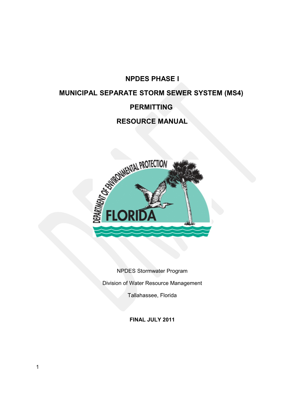 Municipal Separate Storm Sewer System (Ms4)